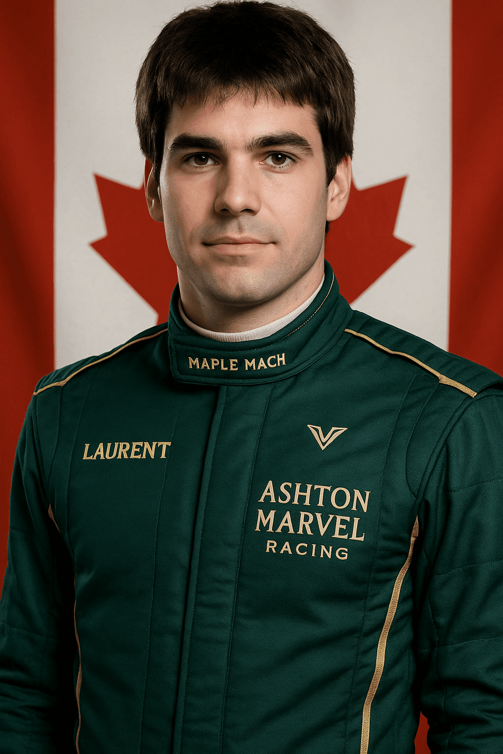 Laurent Stern racing character portrait