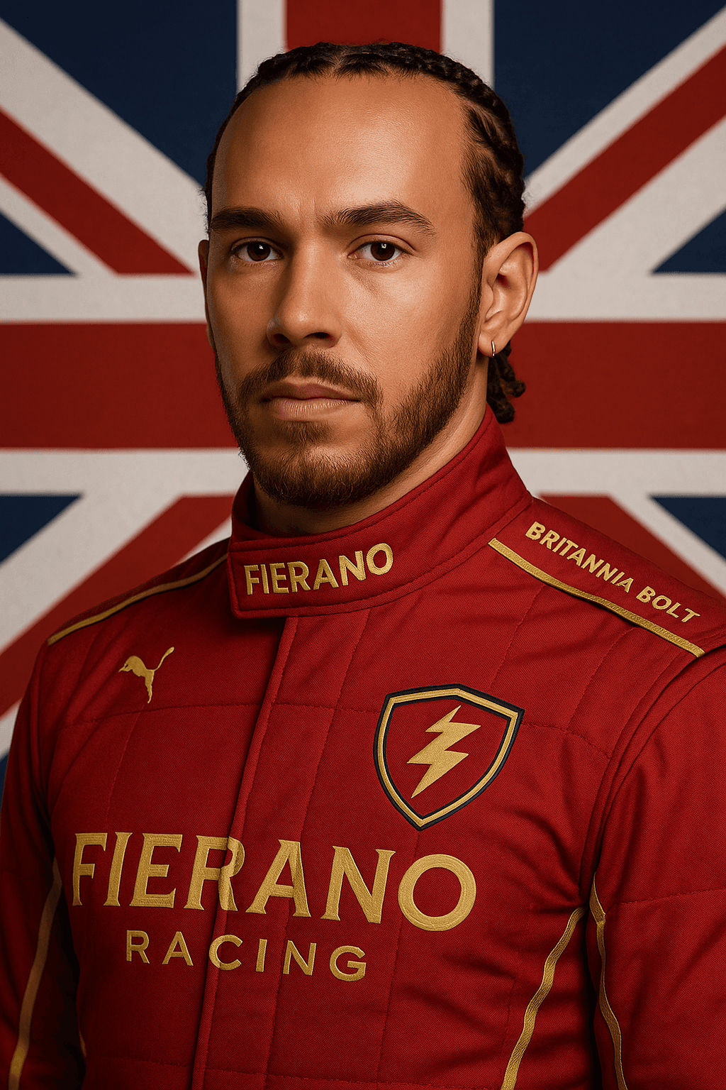 Lawrence Harrington racing character portrait